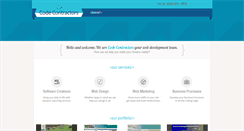 Desktop Screenshot of codecontractors.com